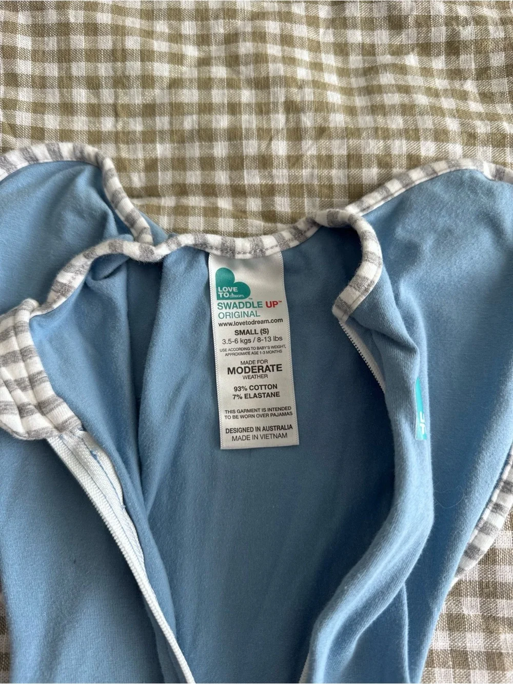 Love To Dream Swaddle Sleep Sack with Zipper